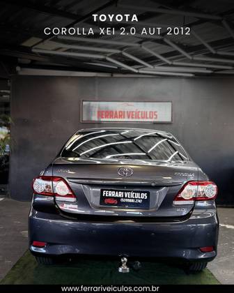 TOYOTA COROLLA 2.0 XEI 16V FLEX 4P AUTOMÁTICO TOYOTA COROLLA 2.0 XEI 16V FLEX 4P AUTOMÁTICO